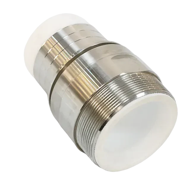 Sanitary Stainless Steel Aseptic PFA Lined  Male NPT to Barbed  Adaptor Connector Pipe Fitting — 4/6