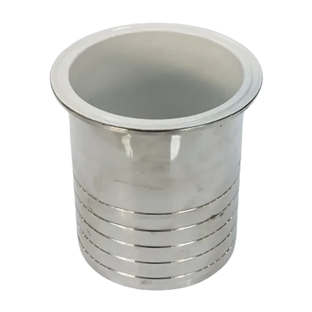 Sanitary Stainless Steel Food Grade PTFE Lined Tri Clamp to Hose Barbed Adapter Hose Pipe Fitting — 2/6