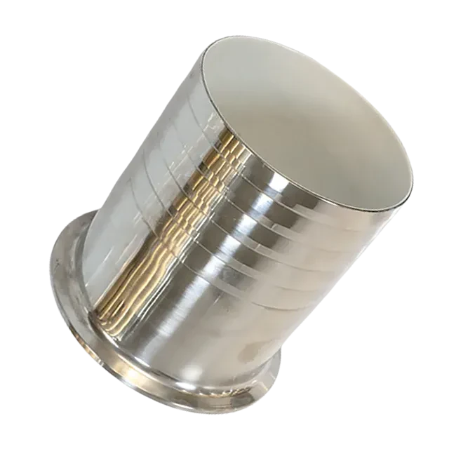 Sanitary Stainless Steel Food Grade PTFE Lined Tri Clamp to Hose Barbed Adapter Hose Pipe Fitting — 4/6