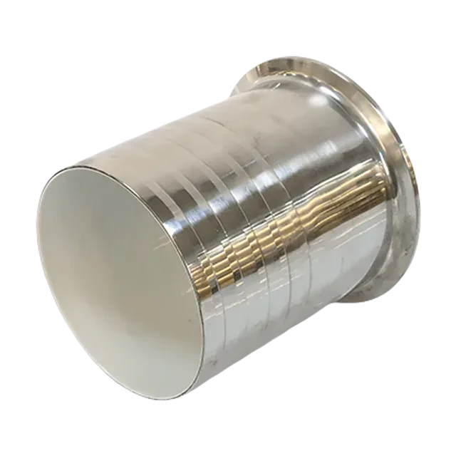 Sanitary Stainless Steel Food Grade PTFE Lined Tri Clamp to Hose Barbed Adapter Hose Pipe Fitting — 5/6
