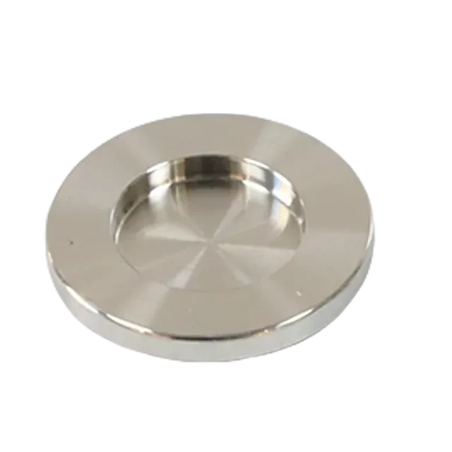 Sanitary Stainless Steel ISO Blank-Off Vacuum Fitting Flange End Cap — 4/6