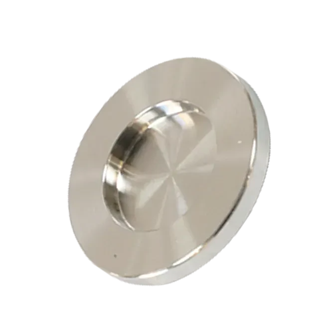 Sanitary Stainless Steel ISO Blank-Off Vacuum Fitting Flange End Cap — 6/6