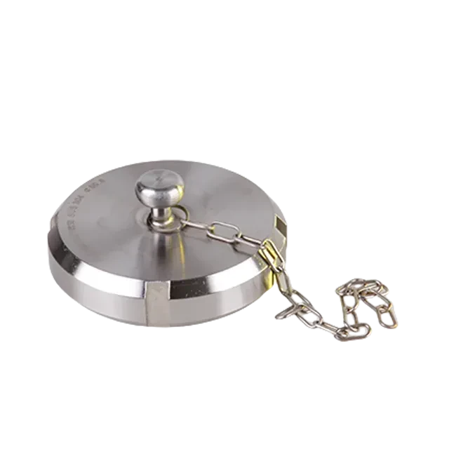 DIN11851 Stainless Steel Sanitary  Equal Union Fitting Blind Nut with Liner — 2/6