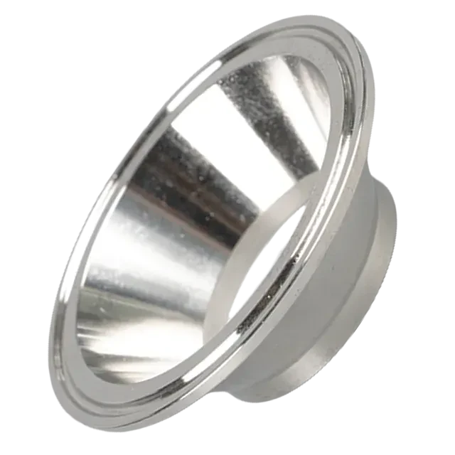 Stainless Steel Sanitary Seamless V Band Flange Galvanized Polished Exhaust Reducer — 6/6