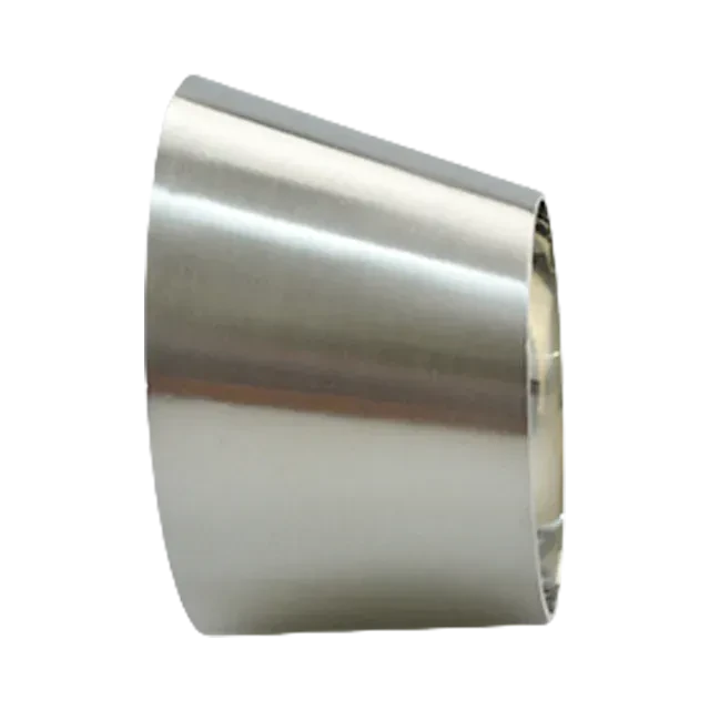 DIN JN-FT 20 1020 Stainless Steel 31/32-14MP  	ISO1127 Tri Clover Weld Ecentric Reducer — 4/6