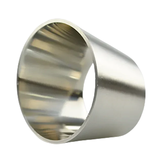 DIN JN-FT 20 1020 Stainless Steel 31/32-14MP  	ISO1127 Tri Clover Weld Ecentric Reducer — 6/6