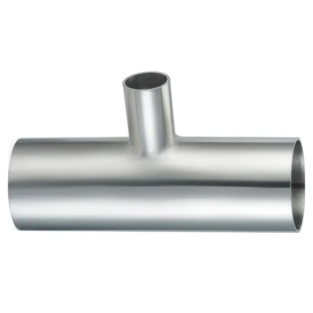 Stainless Steel Sanitary  SMS  AS1528.3 Pull Short Welded Tee JN-FT-23 5015 — 2/6