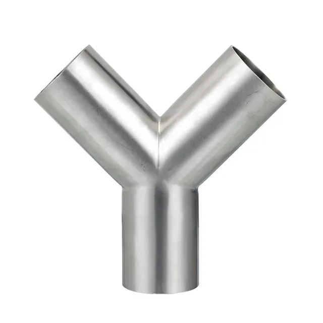 Stainless Steel Sanitary AS1528.3   ISO/IDF Pull Short reducing welded Tee JN-FT-23 5013 — 5/6