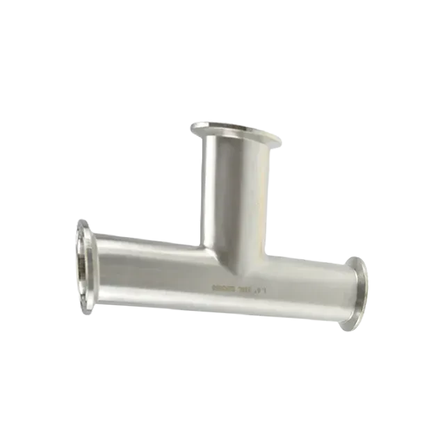 Stainless Steel Sanitary DIN-D7W  AS1528.3 Tri Clamp Equal Tee Tri Clover Fitting — 6/6