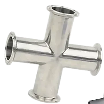 Stainless Steel  BS JN-FT-20 6016  ISO/IDF Pickling Long Type Cross for Water Pipe System — 2/6
