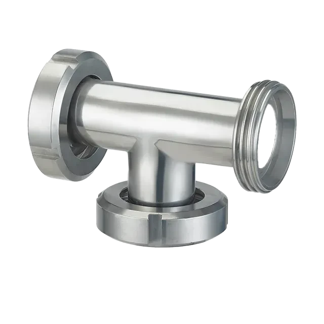 Stainless Steel Sanitary ISO/IDF  AS1528.3 Threaded Equal Tee  JN-FT-23 5014 — 6/6