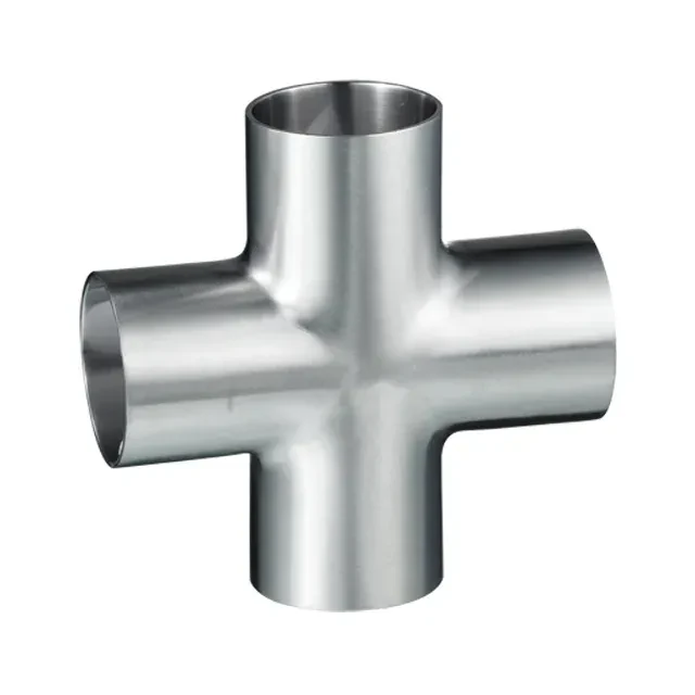 Stainless Steel Hygienic ISO/IDF JN-FT-20 4008 Pipe Fitting Cross with Machining — 6/6