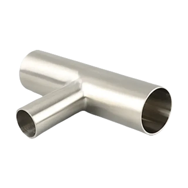 Stainless Steel Sanitary   DIN11850 BPE-S7SWWK Weld Tube Reducing Tee — 5/6