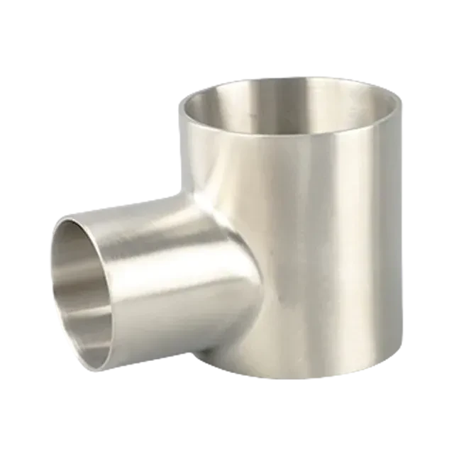Stainless Steel Hygienic  ISO L7WWW AS1528.3 Polished Three Way Tube Tee JN-FT-23 8007 — 6/6