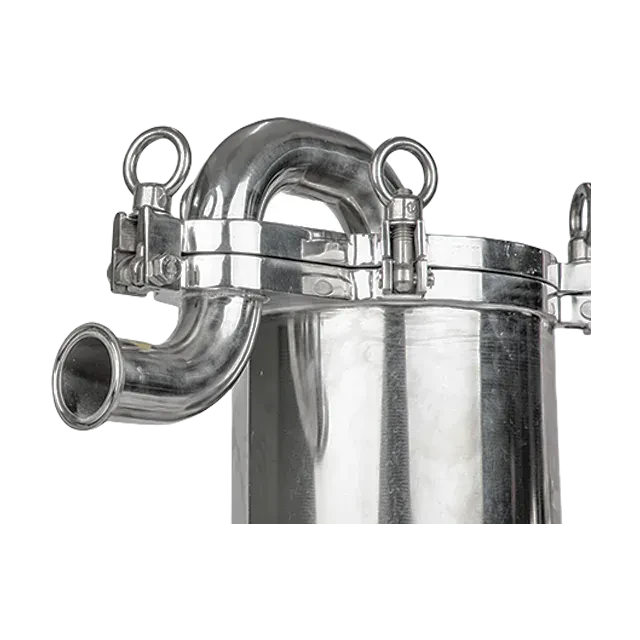 Sanitary Stainless Steel Top Entry Bag Filter Housings with Clamp Connections — 5/6