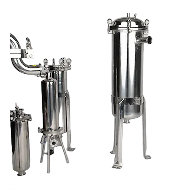Sanitary Stainless Steel Top Entry Bag Filter Housings with Clamp Connections — 2/6