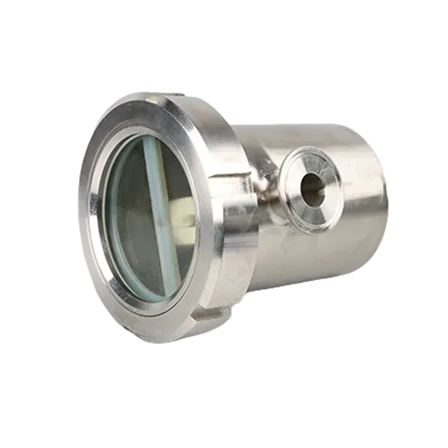 Sanitary  Stainless Steel   Anti Backflow Filter Strainer with Clamp Connections — 4/6