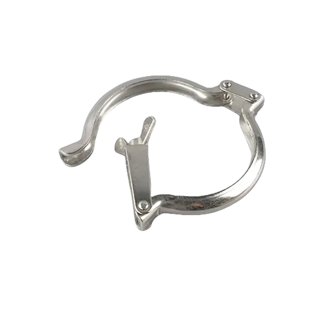 Sanitary Stainless Steel Quick Release Medium Pipe Fitting Tri-Clamp Chuck — 3/6