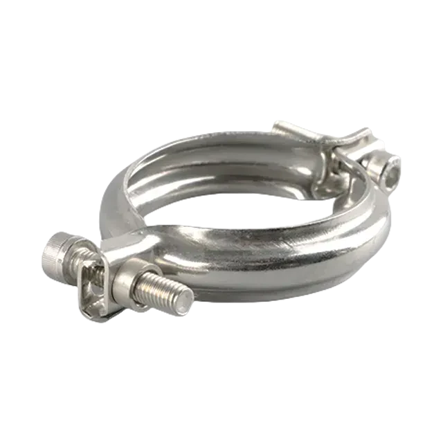 Sanitary Stainless Steel Two Piece I-line Q-line Bolted Pipeline Clamp — 4/6