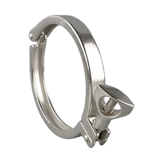 High Pressure Stainless Steel Larger Pipe Quick Release Tri-Clamp Ferrule — 2/6