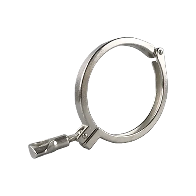 High Pressure Stainless Steel Larger Pipe Quick Release Tri-Clamp Ferrule — 4/6
