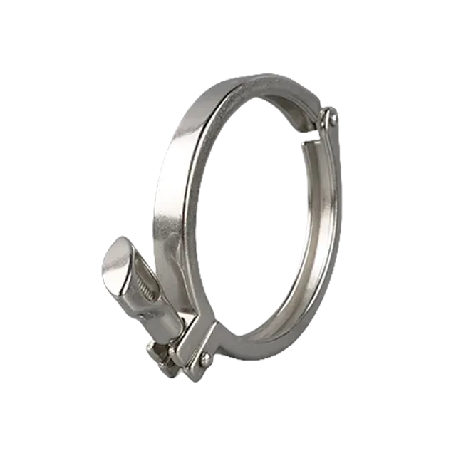 High Pressure Stainless Steel Larger Pipe Quick Release Tri-Clamp Ferrule — 6/6