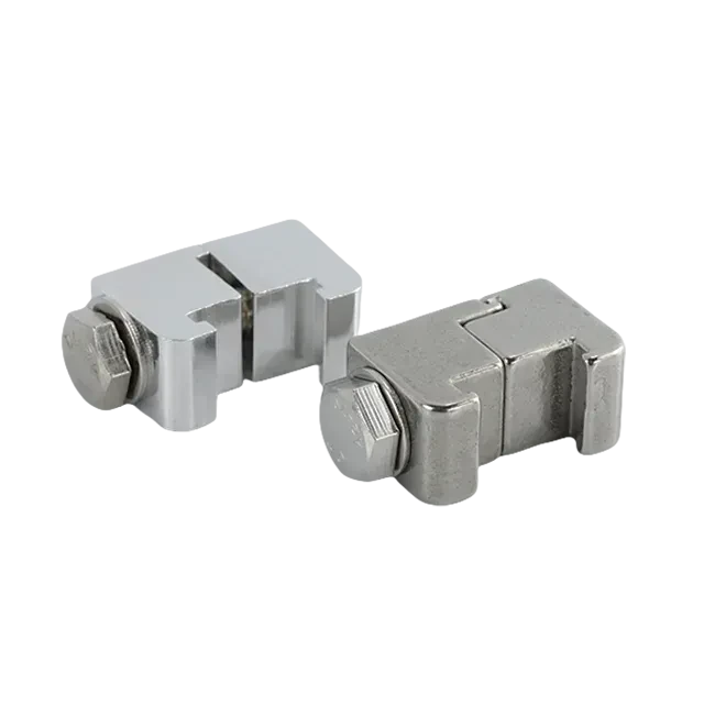 Sanitary  Stainless Steel Double Wall Bracket Claw Fastener Clamp Caliper — 3/6
