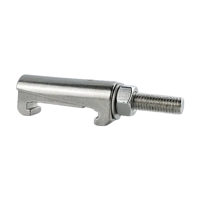 Stainless Steel ISO Sanitary Vacuum Double Claw Clamp — 4/6
