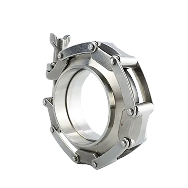 Stainless Steel Sanitary Vaccum KF Chain  Style Clamp — 2/6