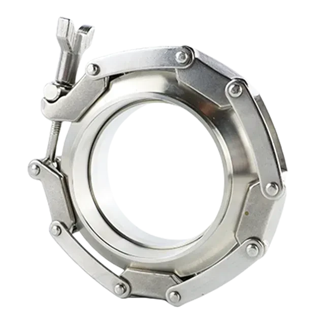 Stainless Steel Sanitary Vaccum KF Chain  Style Clamp — 6/6