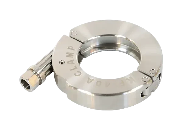 Stainless Steel Sanitary High Tension KF Clamp with Lock for Semiconductor — 3/6