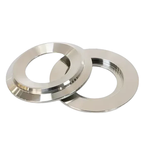 Sanitary Stainless Steel Weld Socket Flange  Vacuum  Ferrule Fitting — 2/6