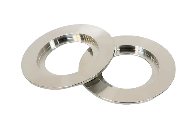 Sanitary Stainless Steel Weld Socket Flange  Vacuum  Ferrule Fitting — 6/6