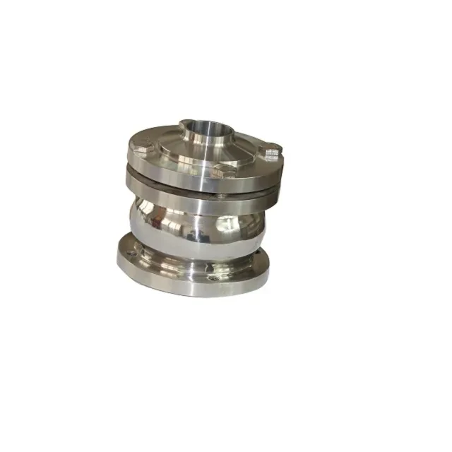 SS316L Food Grade Middle-ball Type Flanged Check Valve — 6/6
