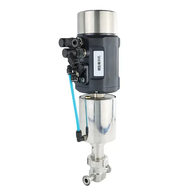 Sanitary Stainless Steel Intelligent Clamped Micro Flow Control Valve — 2/6