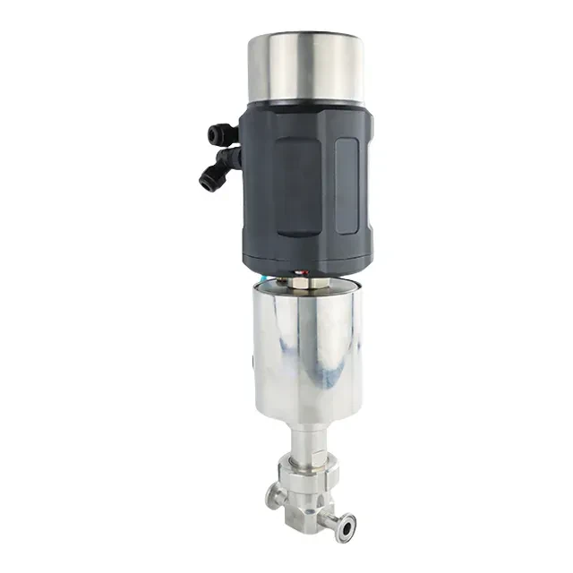 Sanitary Stainless Steel Intelligent Clamped Micro Flow Control Valve — 4/6