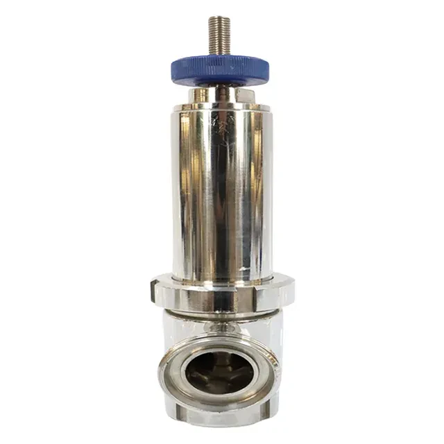 Sanitary Stainless Steel Pressure Reducing Safety Relief Valve — 3/6