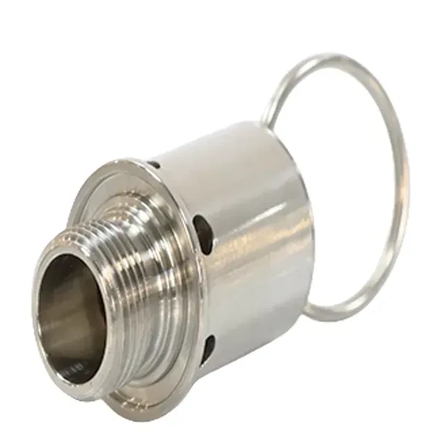 Sanitary Stainless Steel Male Thread Adjustable Air Release/Pressure Relief/Exhaust Safety Valve — 5/6