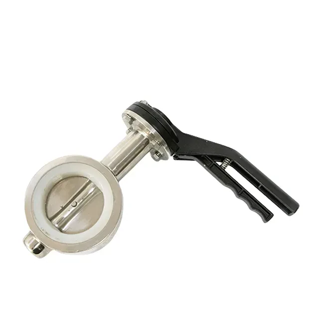 Sanitary DIN Stainless Steel Wafer Type Butterfly Valve — 6/6