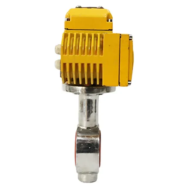 Sanitary Stainless Steel Pneumatic Motorized Electric Flap Butterfly Valve — 2/6