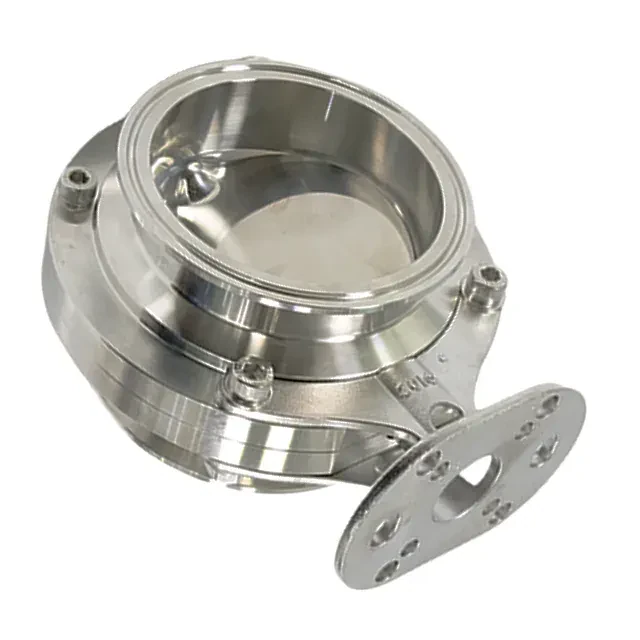 Sanitary Stainless Steel  Tri-Clamp Bare Stem Butterfly Valve — 3/6