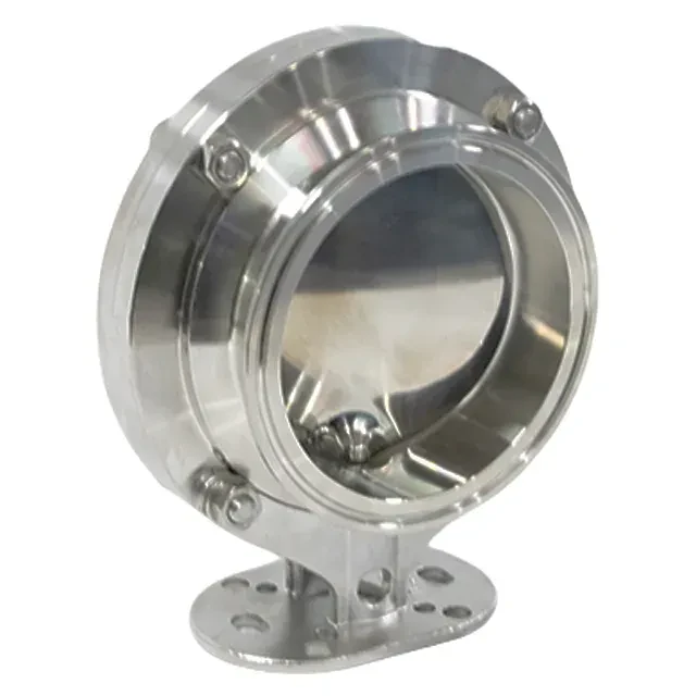 Sanitary Stainless Steel  Tri-Clamp Bare Stem Butterfly Valve — 6/6