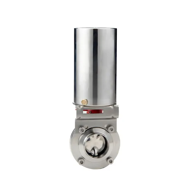 Stainless Steel Cryogenic Lugged Butterfly Valve for Food — 3/6