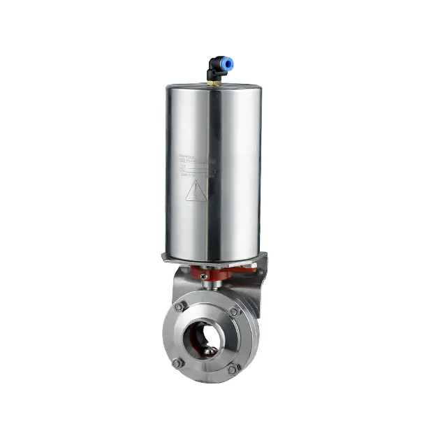 Stainless Steel Cryogenic Lugged Butterfly Valve for Food — 4/6