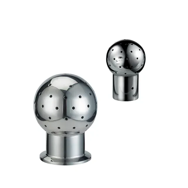 Stainless Steel Sanitary Weld Fixed Cleaning Ball with Bolt Pin — 5/6