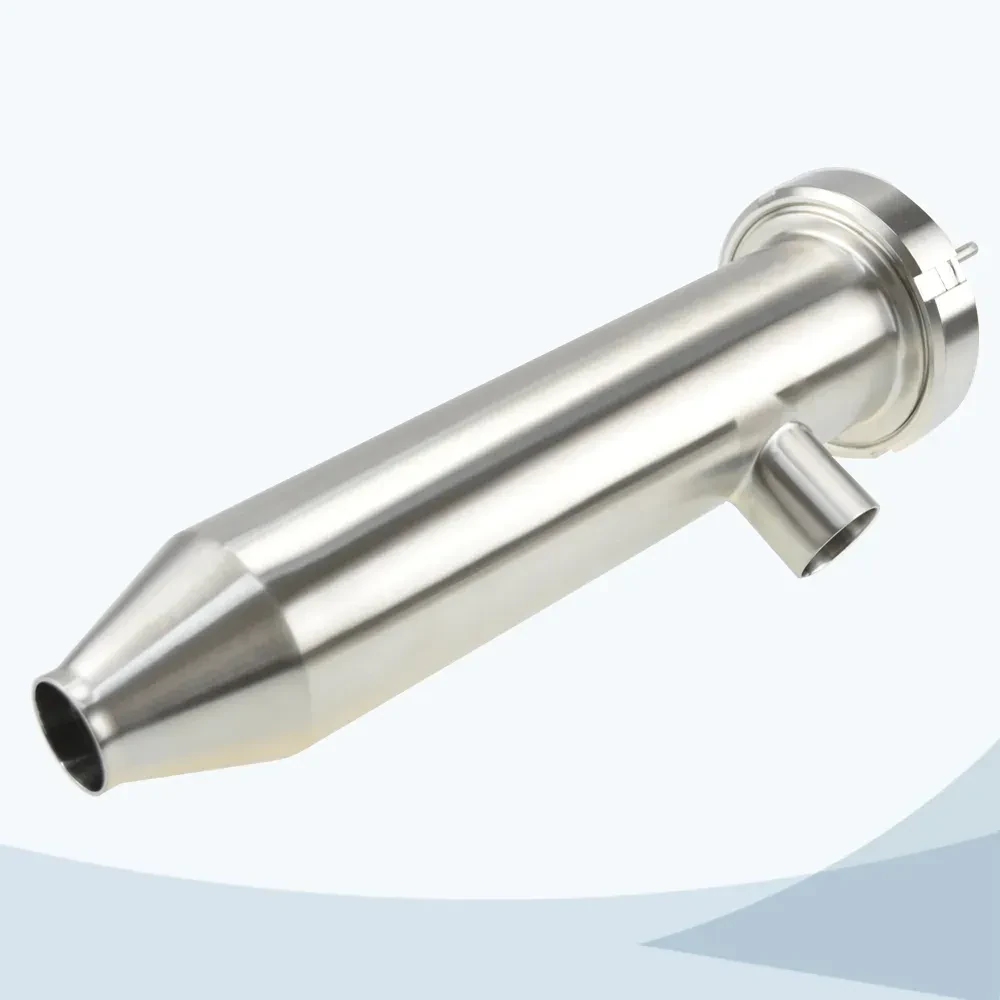 High Flow Stainless Steel Sanitary Single Cartridge Angle strainer — 2/2