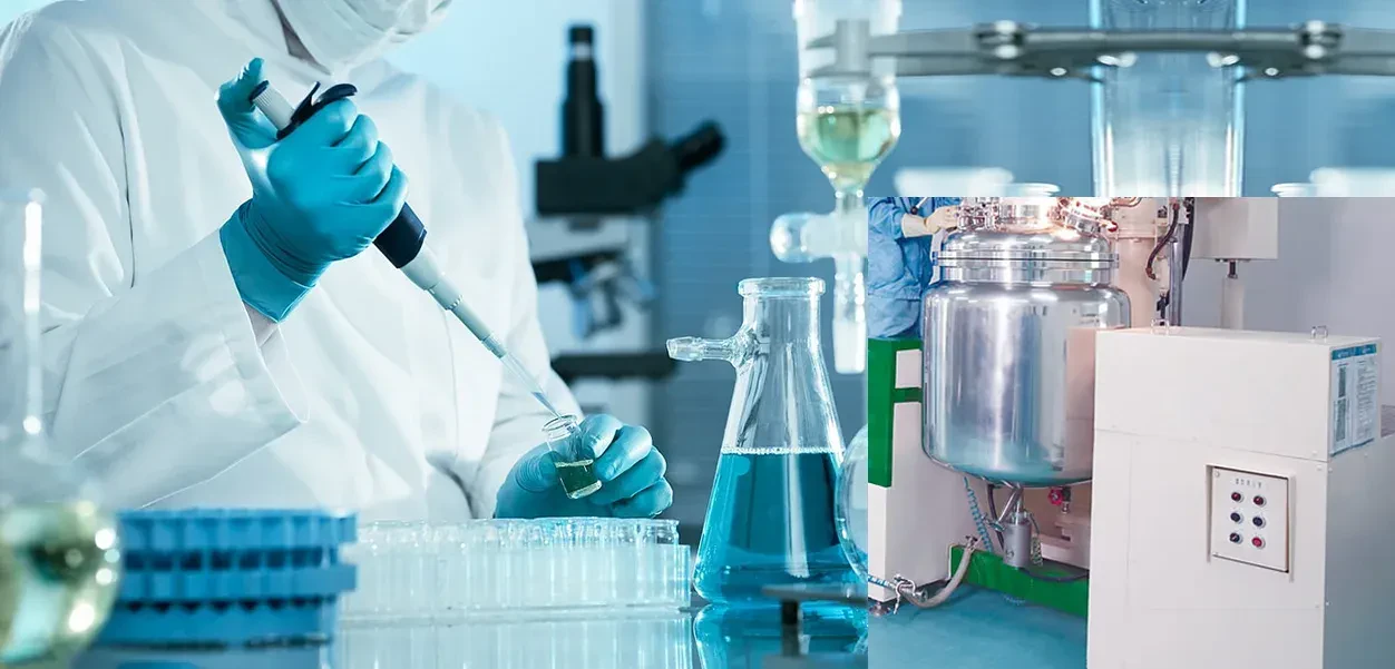 A biopharmaceutical process line of the kind Joneng supplies
