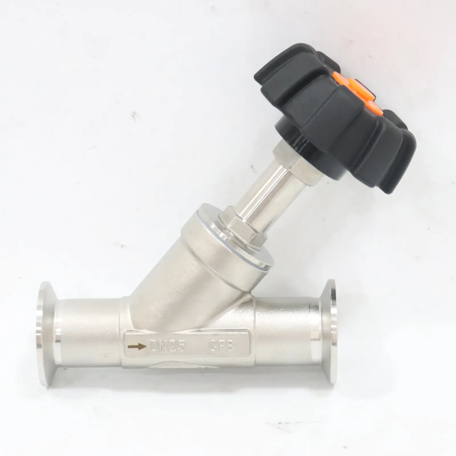 Stainless Steel Corrosion-resistant Steam Valve Plastic Head Manual Quick-release Angle Seat — 2/5